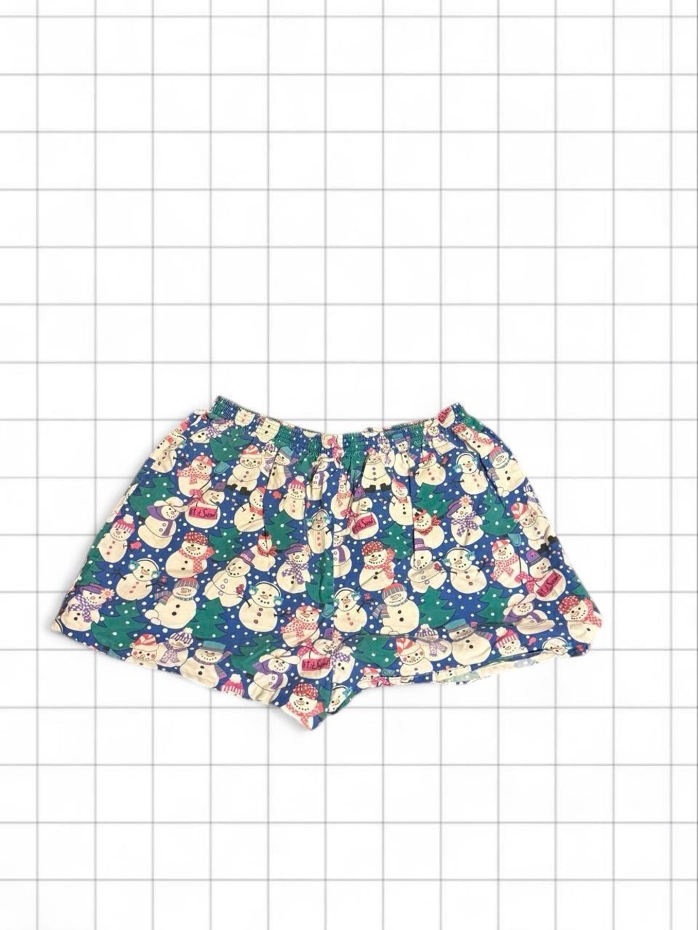 Vintage Snowman Shorts